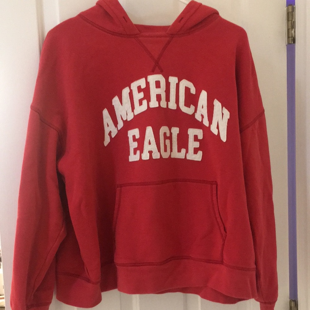 AE Red sweat set